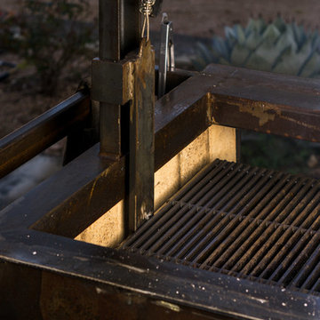 Argentinian wood-fired grill
