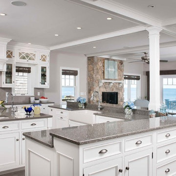 Coastal Inspired, White Kitchen