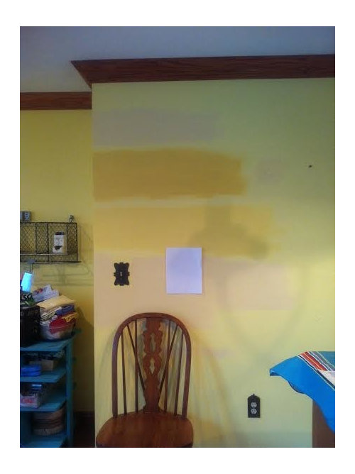 Selecting Yellow Paint Color, Warm Yellow Paint