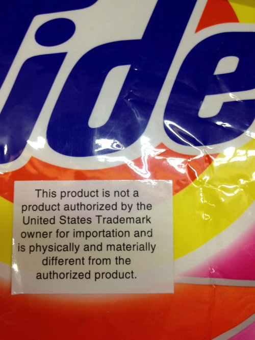 Vietnamese Tide With Interesting Labels