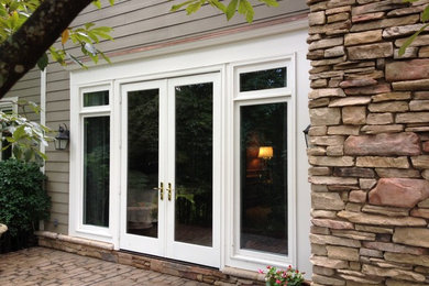 Patio - craftsman patio idea in Other