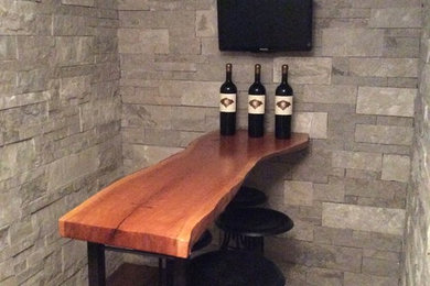 Mountain style kitchen photo in St Louis