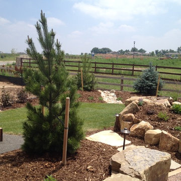 A Colorado Themed Family Outdoor Living Space