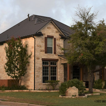 Standing Seam in Dark Bronze