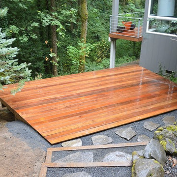 Ipe Deck / Steel Railings