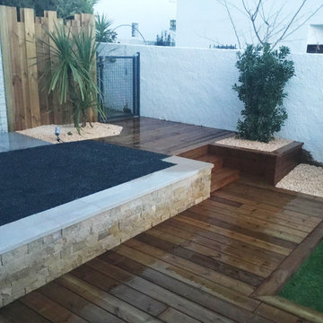 Aménagement d'un jardin en Espagne