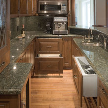 brown kitchen