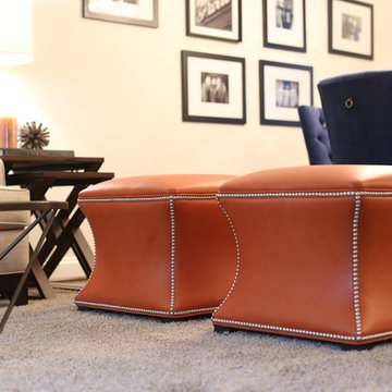 Bachelor Residence with Navy & Orange- Rose T. Bien-Aime