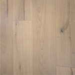 Hurst Hardwoods - French Oak Prefinished Engineered Wood Floor, Sierra, Sample - This listing is for one 10" long sample piece of our popular  10 1/4" x 5/8" French Oak (Sierra) Prefinished Engineered wood floor from our Grande Tradition French Oak Collection. This super wide plank & extra long long length wood flooring offers beautiful aesthetics to compliment your home's interior space. Featuring an 10-ply construction, tongue & groove milling profile, and micro-beveled edges/ends, this European style wood floor is both CARB Phase II certified & Lacey Act compliant. Its White Oak veneer and Birch ply core are harvested from European forests and milled on top quality German equipment to produce a superior product. This floor also boasts a 4mm top layer, allowing it to be re-sanded/re-finished up to 3 times over its lifetime. Actual flooring planks from this collection feature a majority (70%) 87" extra long lengths, with the balance of boards at 2' to 4'. Installation methods include glue, float, nail or staple down. Our French Oak Engineered wood floors are manufactured with Live Sawn White Oak to create an "Old World" look while also affording them increased stability and hardness. This floor's wire brushed and hand-scraped textures along with our high grade Aluminum Oxide matte finish provide incredible scratch resistance for busy homes of all sizes. Comes with a 30 Year Finish Warranty. For more information, please refer to our Terms & Policies for statements on moisture control, radiant heat, shipping, damage, and returns. For over 25 years, Hurst Hardwoods has been a national leading hardwood flooring wholesaler.