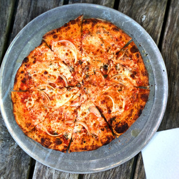Wood Fired Pizza - Yum!