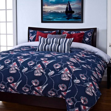 First Mate Blue Bedding Set