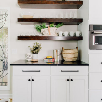 Warm, Modern Kitchen by Lake Zorinsky