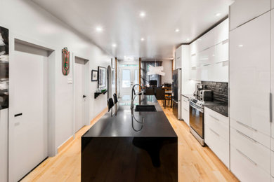 Open-concept kitchen remodel