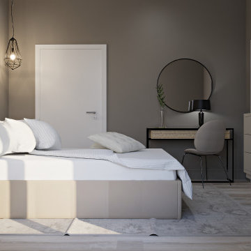 Redesign of the Bedroom and Nursery in Modern Style
