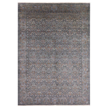 William Morris Hand Knotted Rug 10' 2" X 14' 3" Q6576