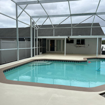 Resurface using our non slip temperature cooling texture finish