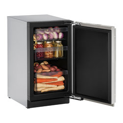 18" Solid Door Refrigerator (3018RS) - Refrigerators