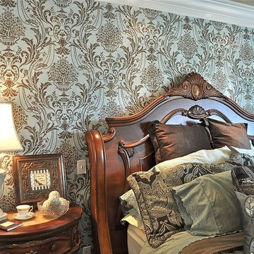 Stenciled Walls