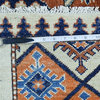 8'2"x10'6" Afghan Ersari Block Design Hand Knotted Oriental Rug R30315