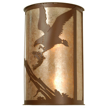 12W Strike of the Eagle Wall Sconce