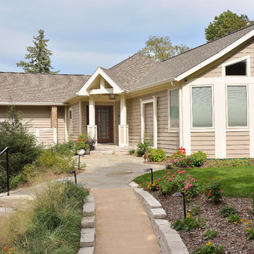 Split-Level Lakeside Remodel for Relaxation and Rental
