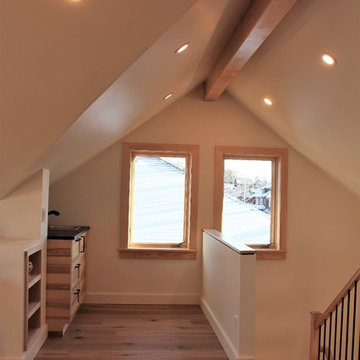 Modern Attic Office Renovation