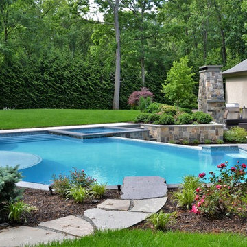 Glass Tile Swimming Pool Design
