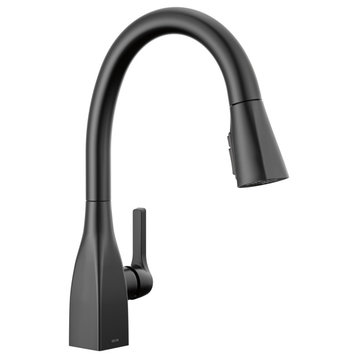 Delta 9183-DST Mateo 1.8 GPM 1 Hole Kitchen Faucet - Matte Black