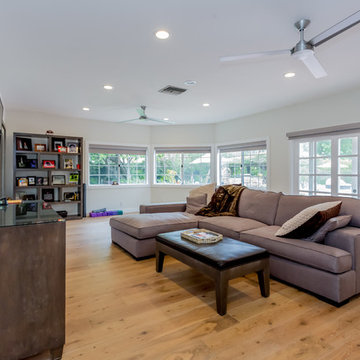 Contemporary home remodeling