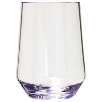 Stemless Wine Glass, Set Of 4, 17 Oz