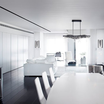 Sevetti LED Pendant with Clear Crystals From Swarovski