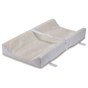 LA Baby 32" Contour Style Changing Pad With Organic Cotton Layer