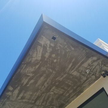 Anodized Aluminum .050 LA Extra Dark Bronze. Custom Home, Glendale CA. (Phase 1)