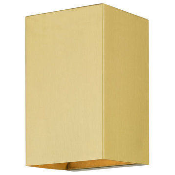 Livex Lighting 24671 Derby 7" Tall Commercial Wall Sconce - Satin Gold