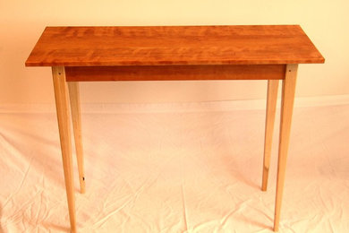 Shaker Style Hard Maple and Cherry Sofa Table