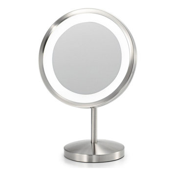 Electric Mirror MM-BLU-CO-CC-BS Blush Brushed Nickel Makeup Mirror