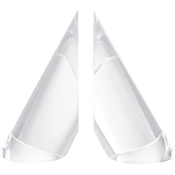 Chilling Crystal Bookends - Clear