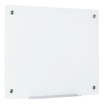 River Magnetic Glass Dry, Erase Board, 18"x24"