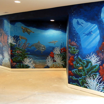 All Sea Life Murals and Painting Projects over the years by Mural Art LLC