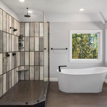 Industrial Sherwood Master Bath