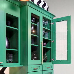 Glass Modified Cabinet - Kitchen Cabinetry