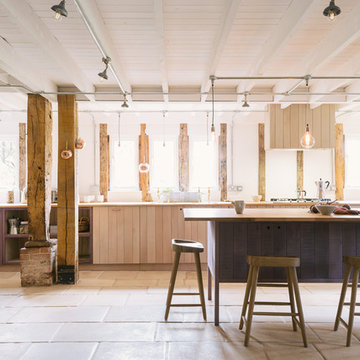 The Hampshire Barn Sebastian Cox Kitchen by deVOL