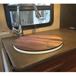 Space Saving Custom Cutting Board - Kitchen Sink Accessories