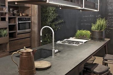 57 Practical Kitchen Concrete Countertop Ideas
