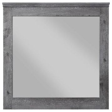 Mirror, Rustic Gray Oak