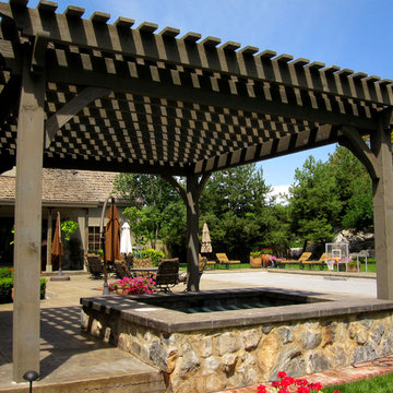 Over Sized Timber Frame Pergola Arbor Gazebo Kits