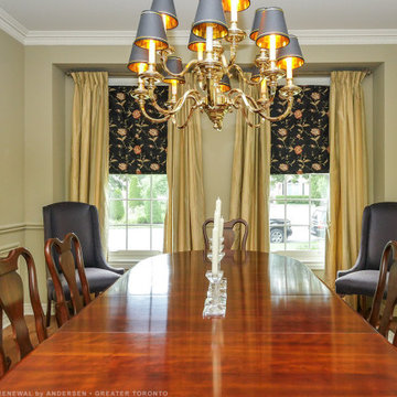 New Windows in Luxurious Dining Room - Renewal by Andersen Greater Toronto Area