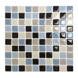Smart Tiles Multicolored Peel-and-Stick Maya Mosaic Decorative Wall Tile - Mosaic Tile