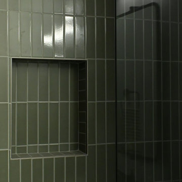 Rosemary & Glass Pinwheel Bathroom