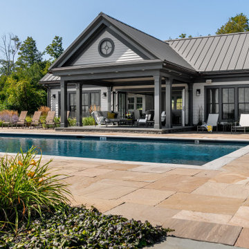 Pool House in the Berkshires